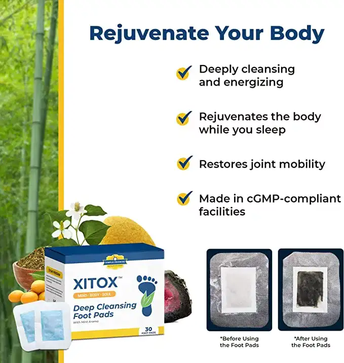 xitox detox foot pads